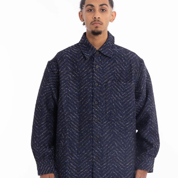 Navy Long sleeve Shirt   h4361